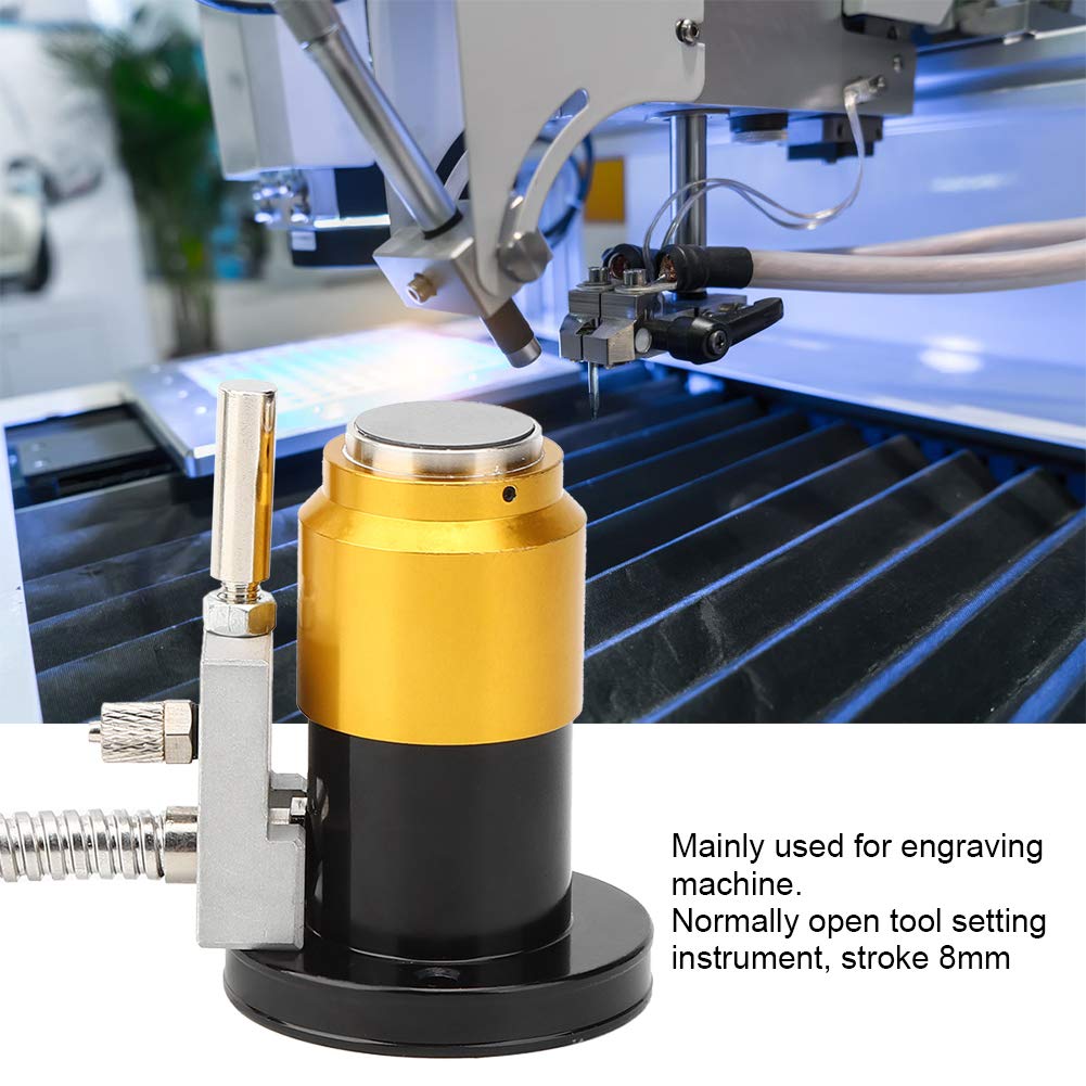 Universal NC/NO CNC Probe Tool Touch Sensor - Auto Tool Setting Sensor for CNC Router, Milling & Engraving Machines (Normally Open) | Perfect for Precision Machining, Woodworking & Metal Fabrication