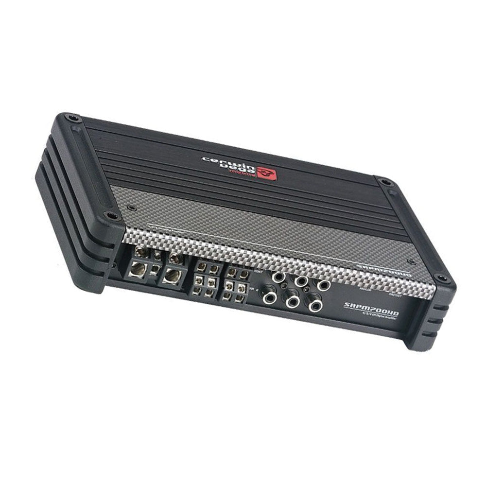 Cerwin Vega SRPM700.2D 700W RMS 2-Channel Marine Amplifier - Class D, 2 Ohm Stable, Waterproof - Perfect for Boats, Yachts & Outdoor Audio Systems