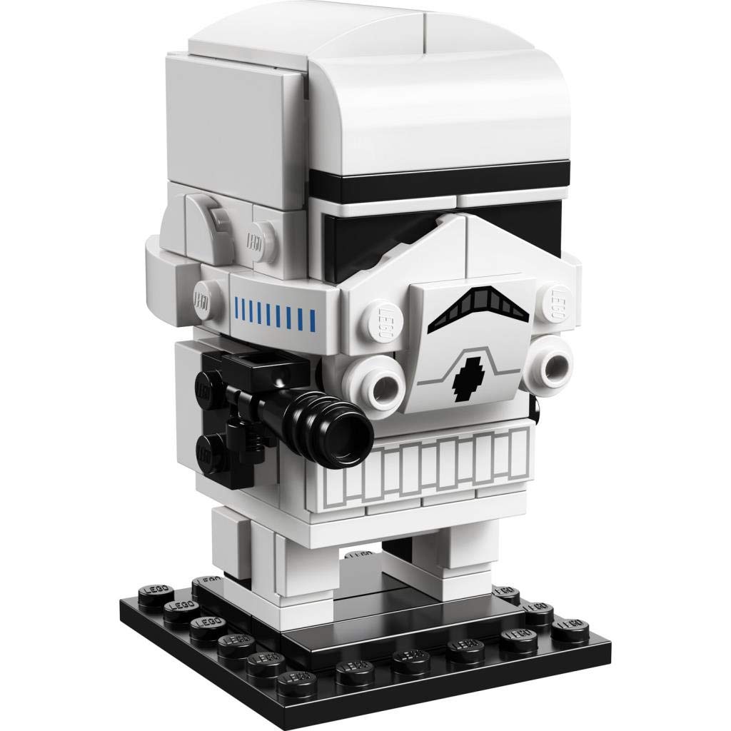 Non-LEGO Building Bricks Set - Stormtrooper Construction Toy (41620) | Compatible with LEGO Brickheadz | Perfect for Star Wars Fans, Collectors & Creative Play