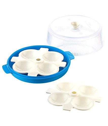 Microwave Idli Maker - 12 Idli Steamer for Quick & Easy South Indian Breakfast | BPA-Free Plastic Container | Perfect for Home Cooking & Office Lunches