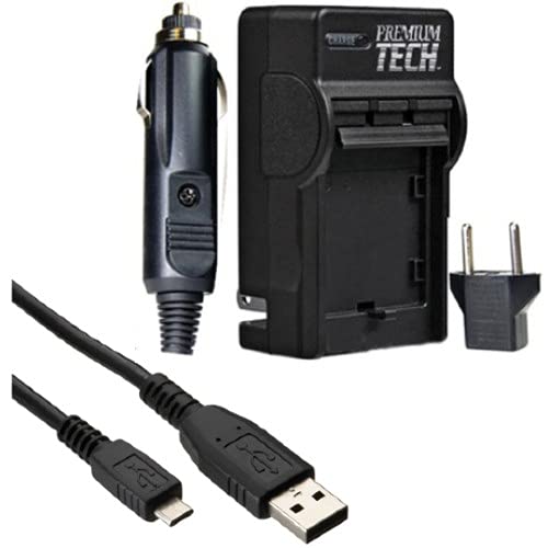 Synergy Digital Accessory Kit for Panasonic HC-WXF1 UHD 4K Camcorder - Includes PT58 Charger & USB Cable | Perfect for Travel Vlogging & Professional Videography