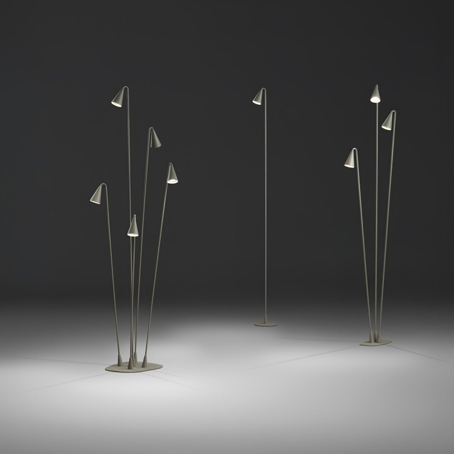 Bellflower Outdoor Floor Lamp - Waterproof & Durable Garden Lighting for Patio, Deck, and Backyard - Perfect for Evening Gatherings & Landscape Decor