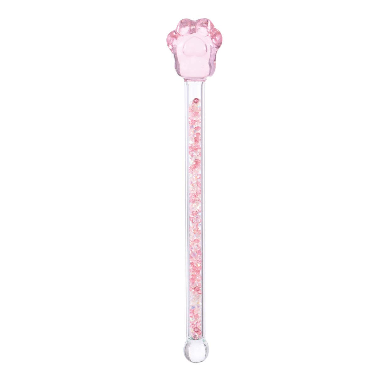 HEMOTON Heat-Resistant Glass Stirring Rods - 12 Inch Long Stir Sticks for Coffee, Milk Powder, Cocktails & Bartending - Perfect for Women & Girls - Ideal for Home, Office, Coffee Shops & Bars