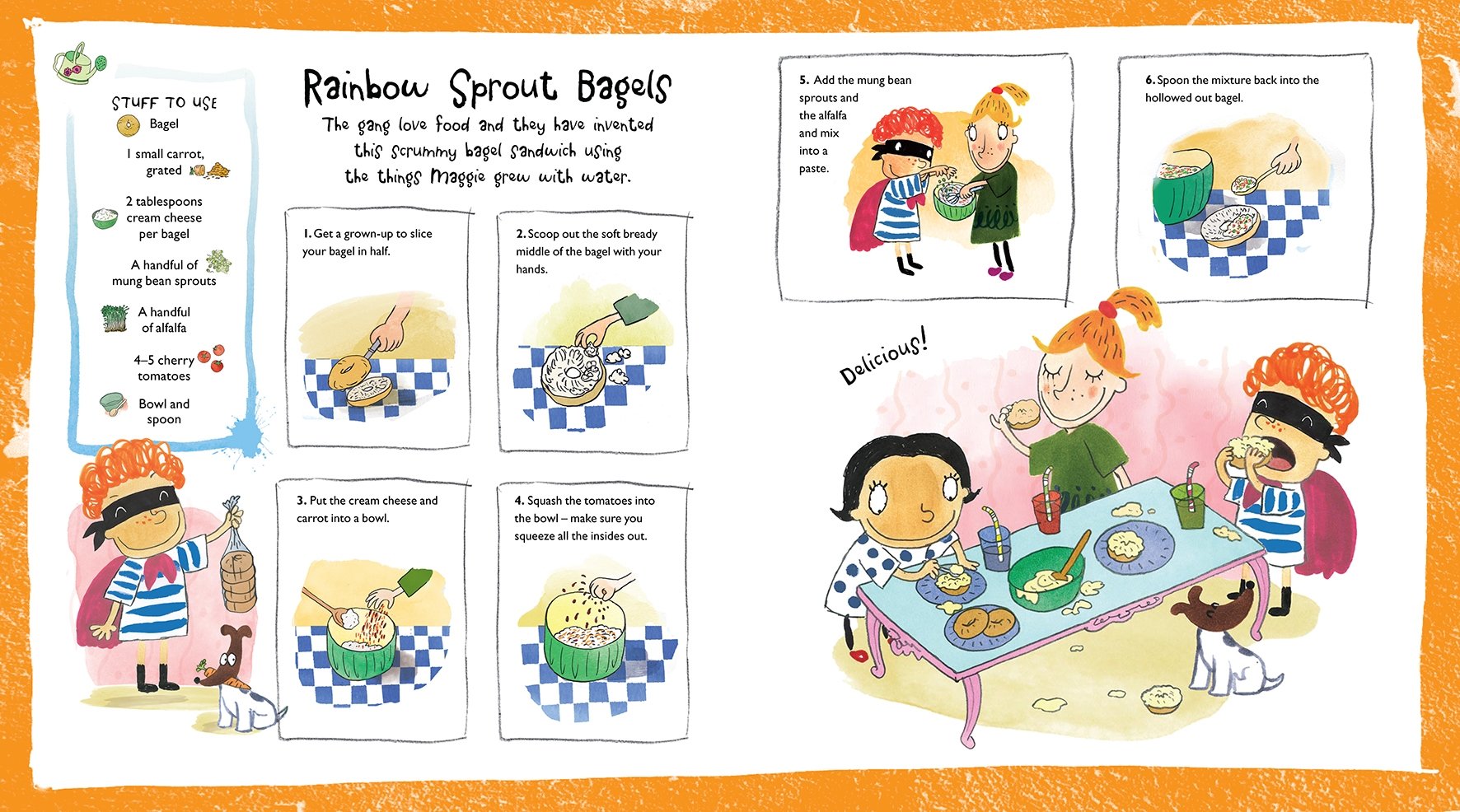 Maggie & Rose Grow Book - Fun Gardening for Kids at Home