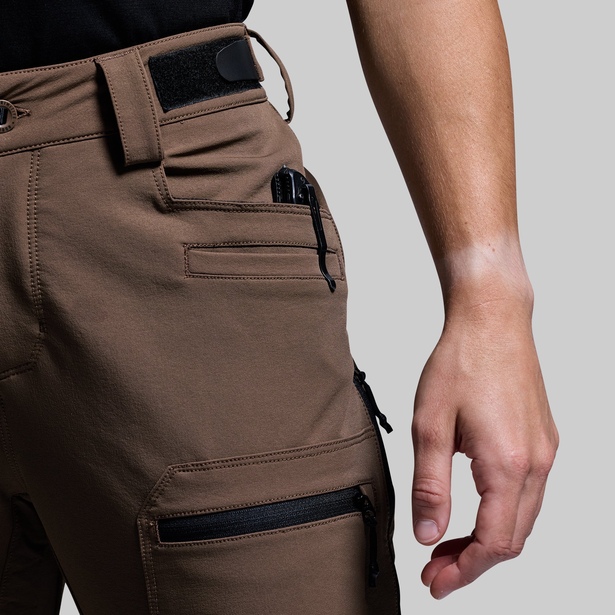 Women's Frontier Pant 2.0 - Coyote Brown Hiking Pants for Outdoor Adventures | Durable & Comfortable Trail Pants for Women | Perfect for Camping, Hiking & Travel