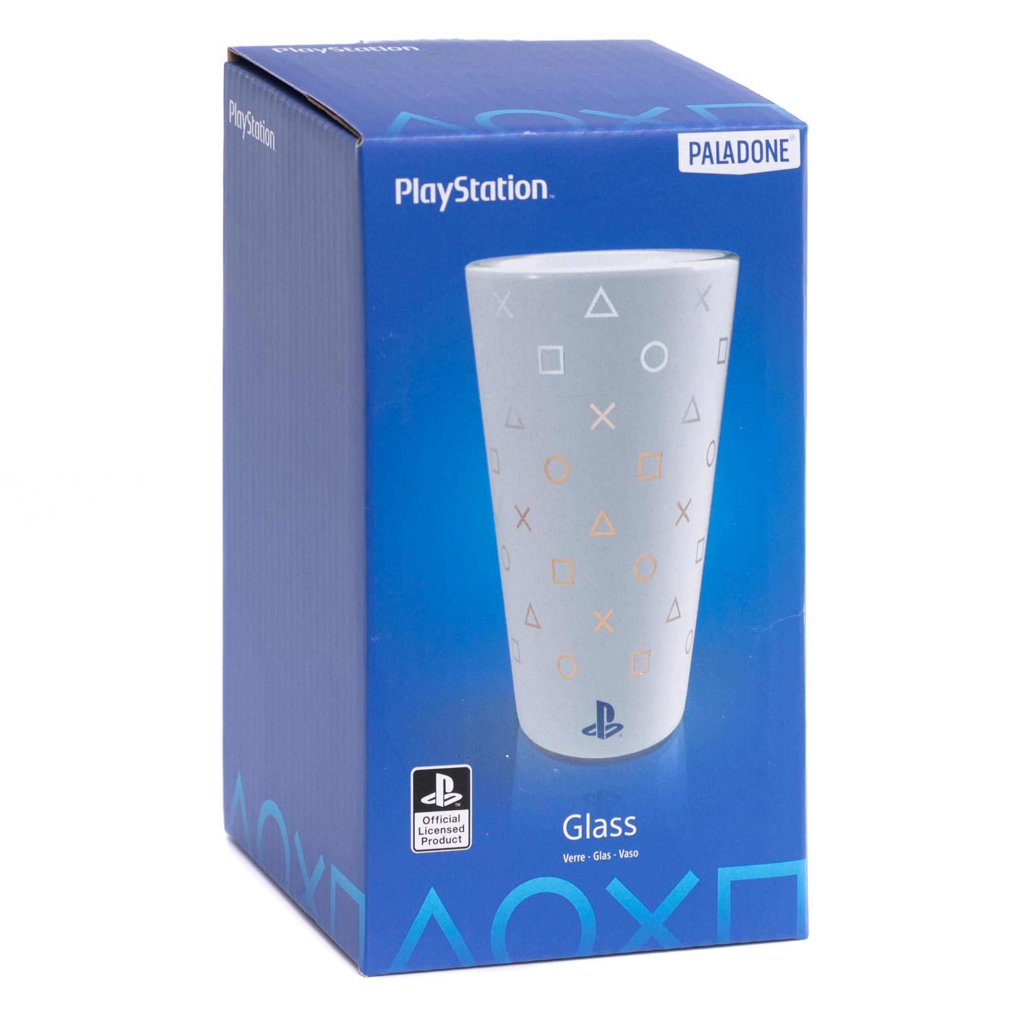 Official PS5 Tumbler - Insulated Stainless Steel White Gaming Cup for Cold Drinks, 400ml (13.5 fl oz) - Perfect Gift for PlayStation Gamers, Office Use & Gaming Sessions