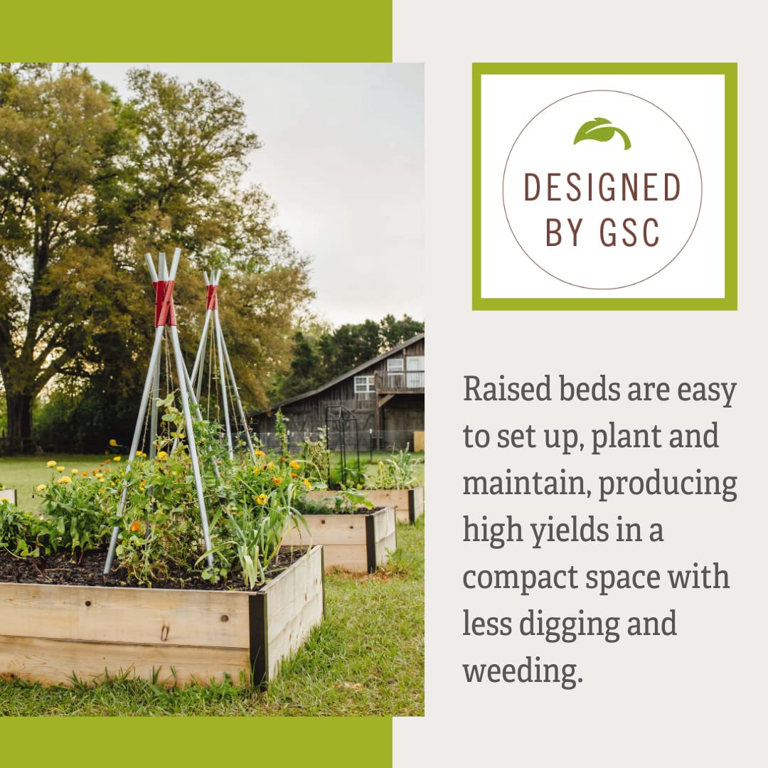 **Extra Deep Raised Garden Bed 4'x8'x14