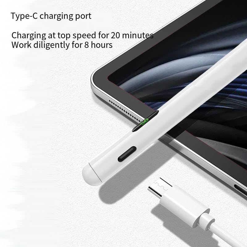Apple Pencil 2nd Gen Stylus - Compatible with iPad 8th/7th/6th Gen, iPad Mini 6th, iPad Air 5th & iPad Pro (2018-2022 Models) - Palm Rejection Technology - Perfect for Drawing, Note-Taking & Digital Art
