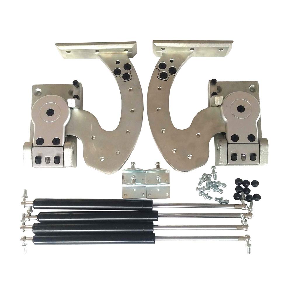 Universal Car Scissor Door Kit - 90 Degree Adjustable Vertical Door Hinges for Lamborghini Style Upgrades | Perfect for Sports Cars, Show Vehicles & Custom Builds