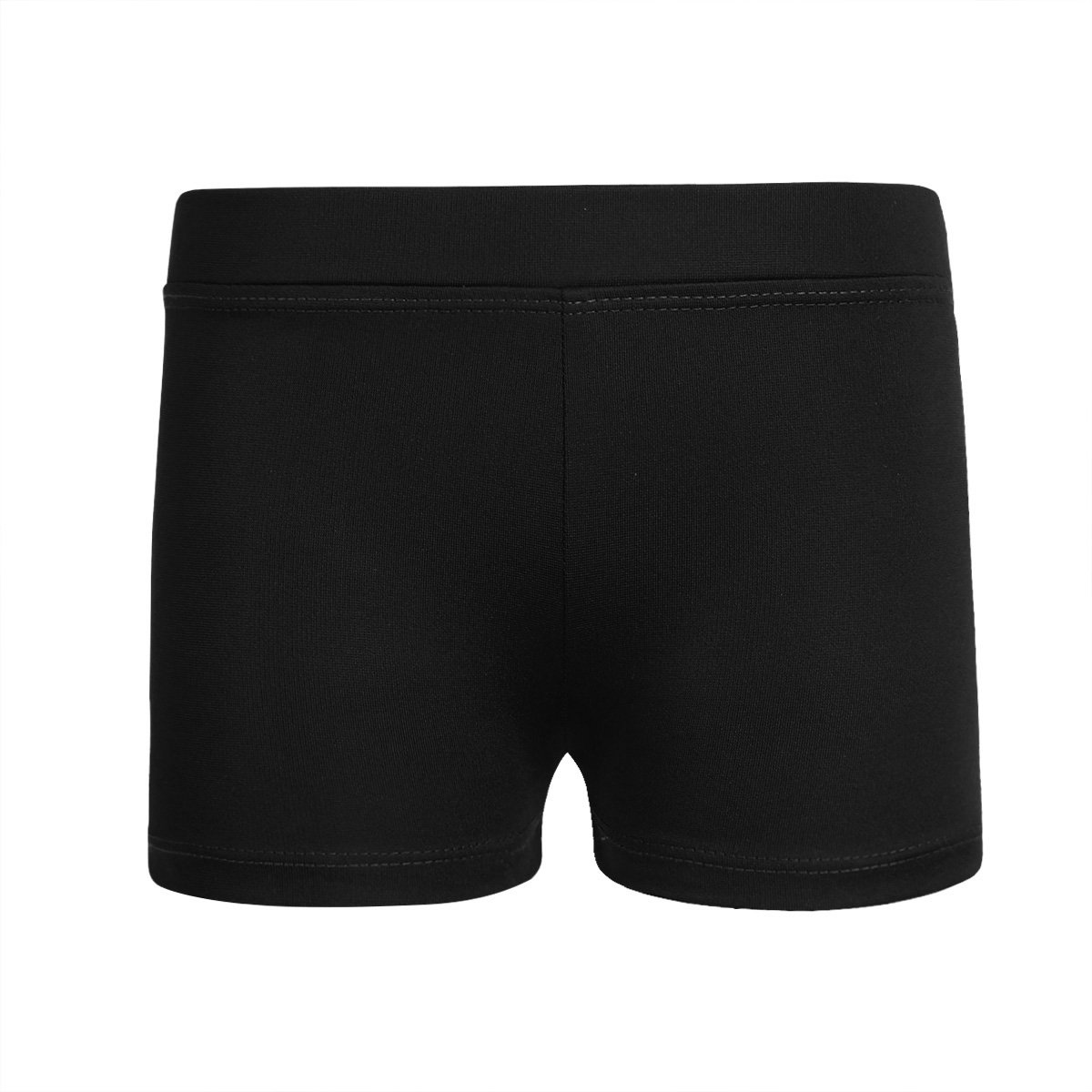 FEESHOW Women's Stretch Gymnastics Shorts - Ballet Dance Booty Shorts for Yoga, Gym, Running & Cycling - High Waist Workout Underwear for Dance, Fitness & Sports Training