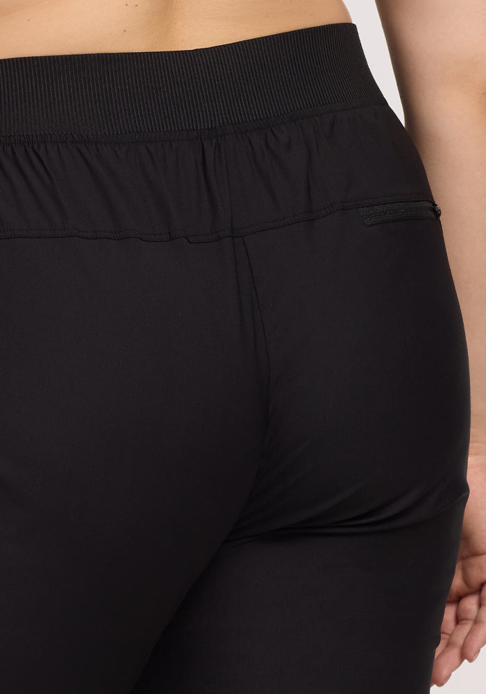 Palmer Joggers for Men & Women - Soft Comfortable Athletic Pants - Black Running Sweatpants for Gym, Workout & Casual Wear