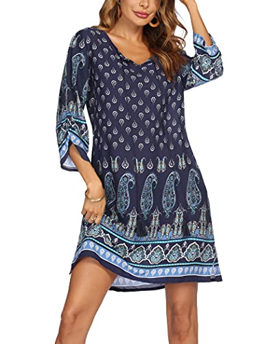 Navy Floral