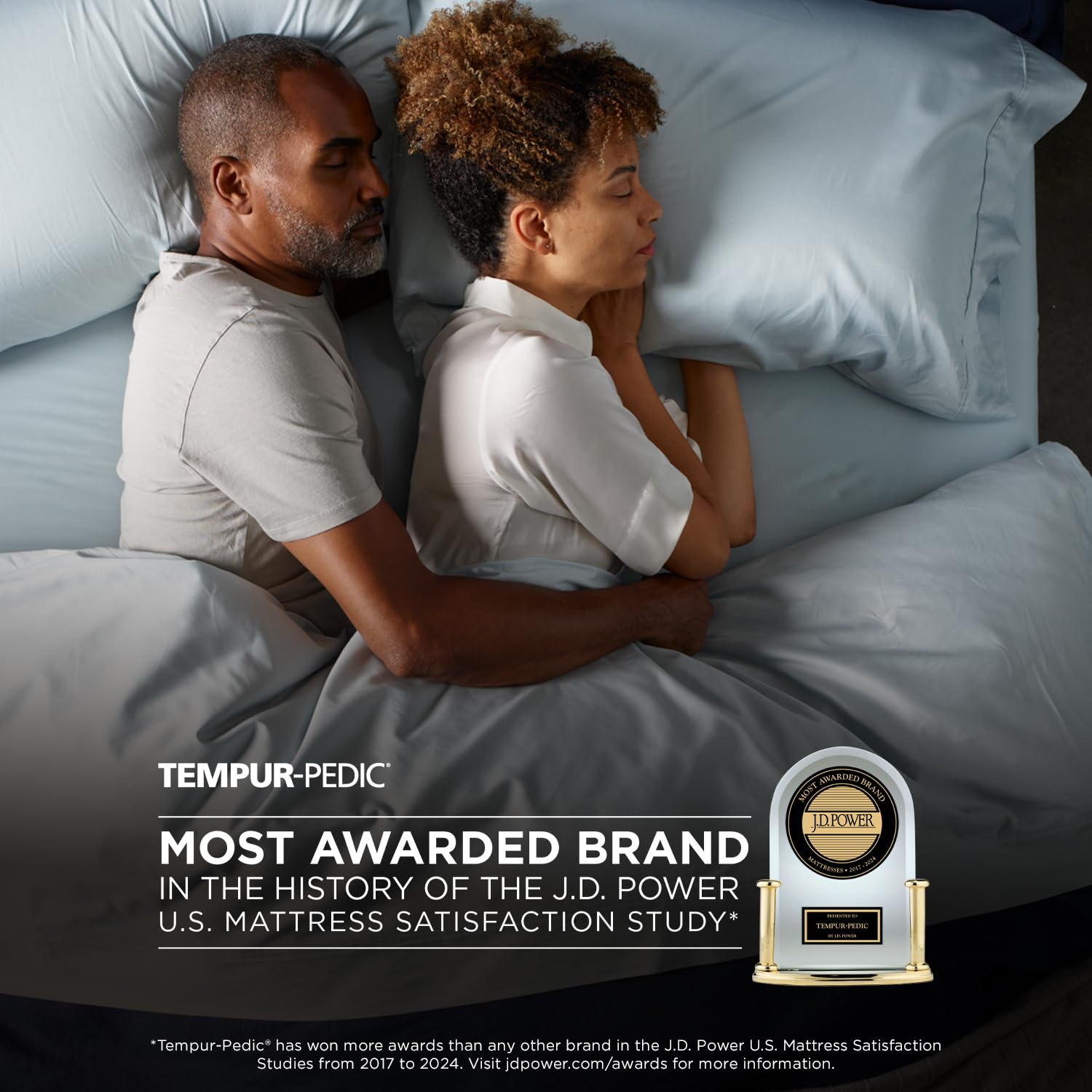 Tempur-Pedic Adapt 11-Inch Cooling Memory Foam Mattress - California King Size, Medium Firm Support for Back Pain Relief & Pressure Relief - Perfect for Master Bedroom, Guest Room & Home Comfort Upgrade