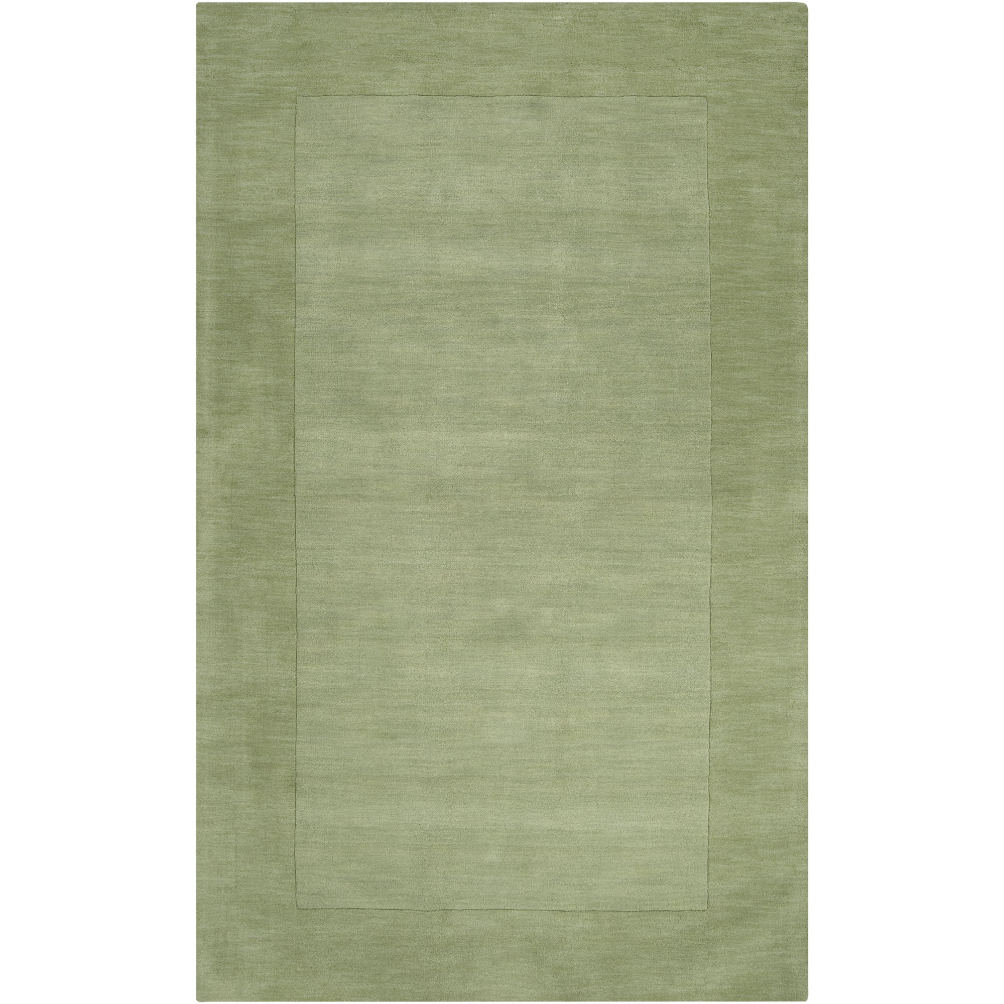 Foxcroft 2' x 3' Area Rug - Soft Grass Green & Dark Green Indoor/Outdoor Carpet - Perfect for Living Room, Bedroom, Patio & Office Decor
