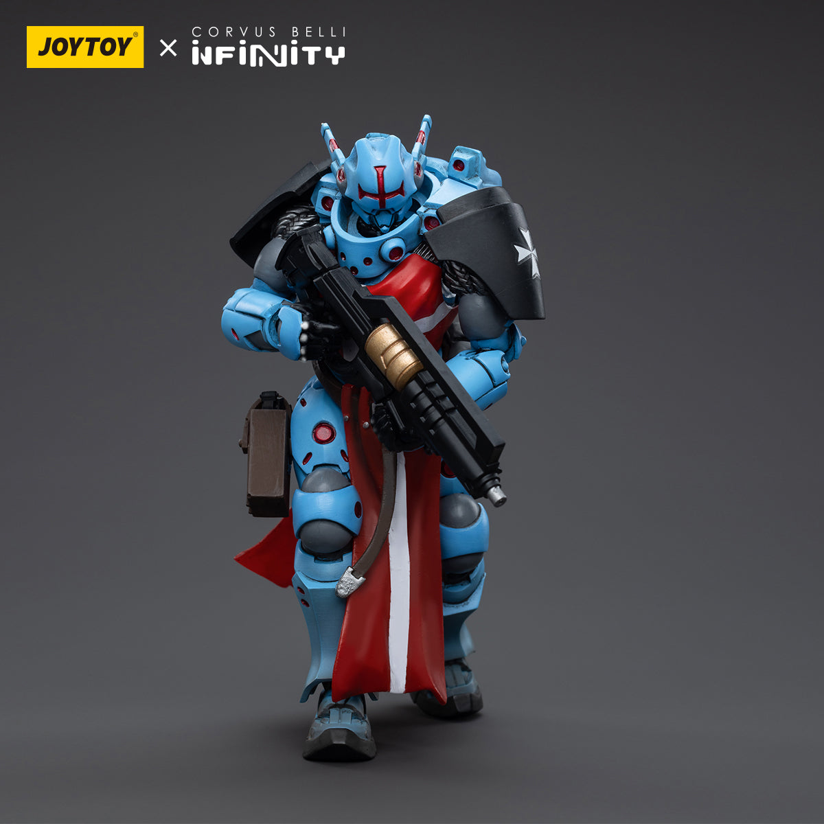 1/18 JOYTOY 3.75 Inch Action Figure Set - Infinity PanOceania Knights Hospitallers (4 Pack) | Highly Detailed Collectible Military Miniatures for War Gaming, Display & Gift Giving
