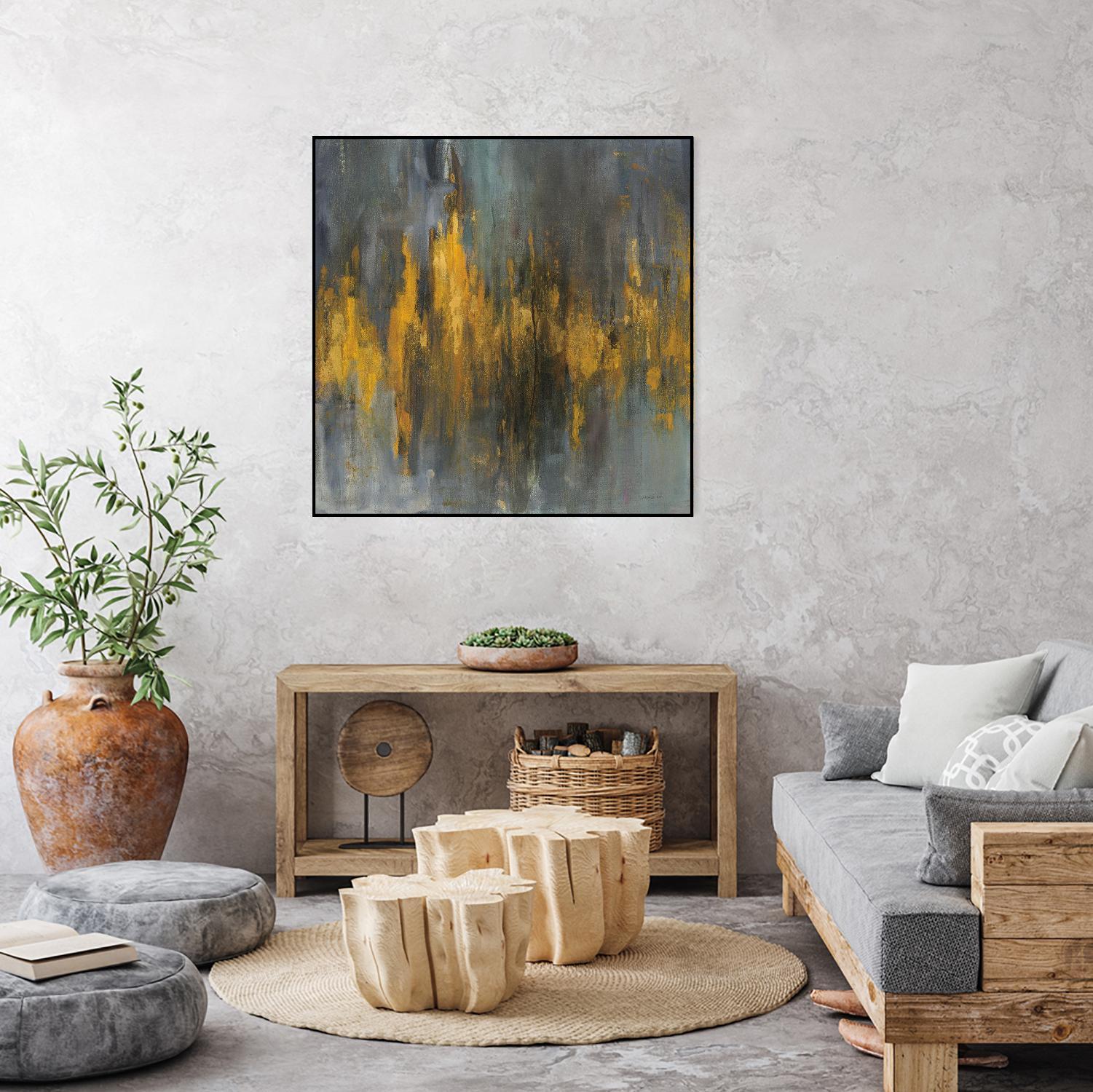 Black and Gold Abstract Wall Art - Modern Canvas Painting for Living Room, Bedroom & Office Decor - Perfect for Home, Office & Gifts