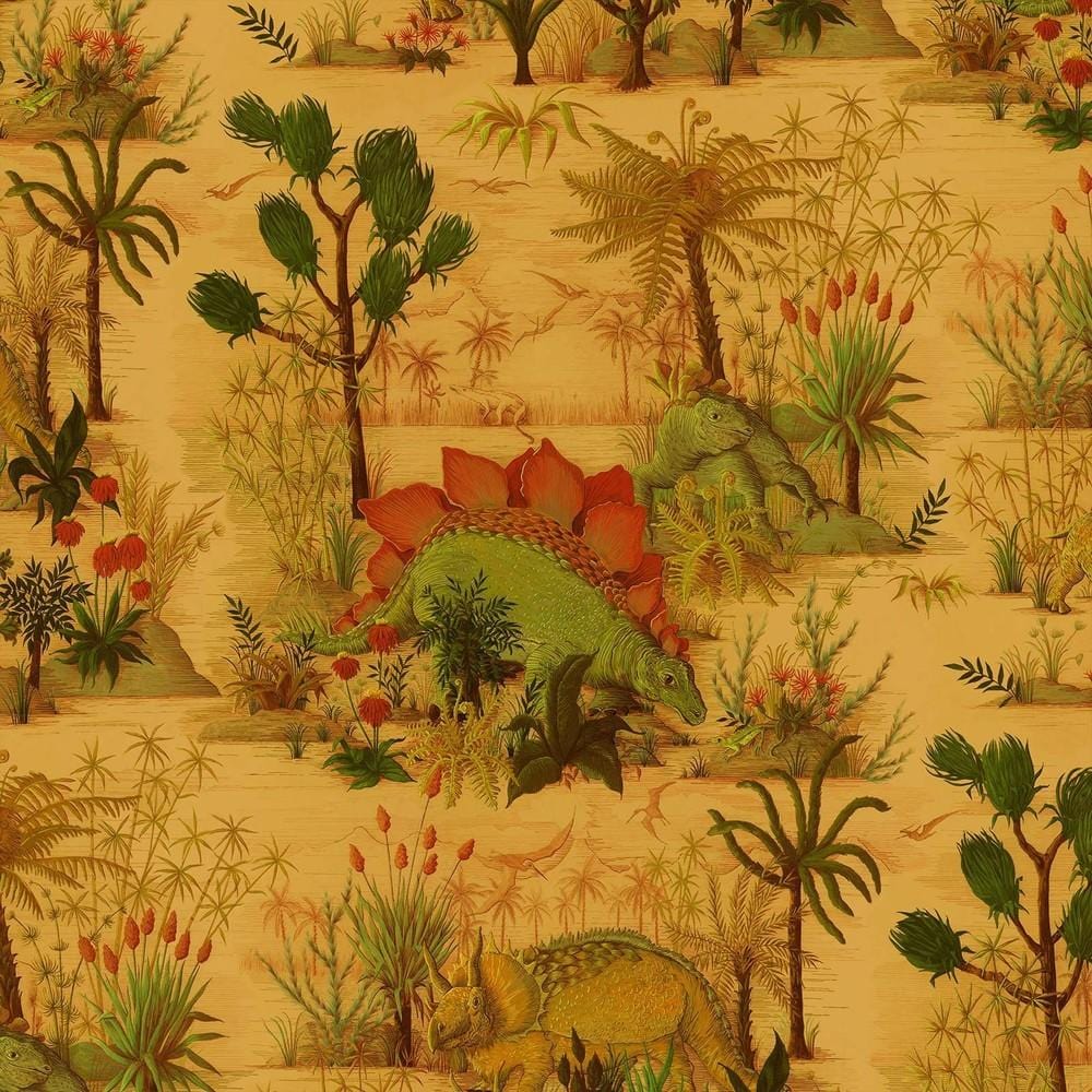 Dinosauria Wallpaper - Pre Order Now | High-Quality Dinosaur Themed Wall Decor for Kids Room, Nursery & Playroom