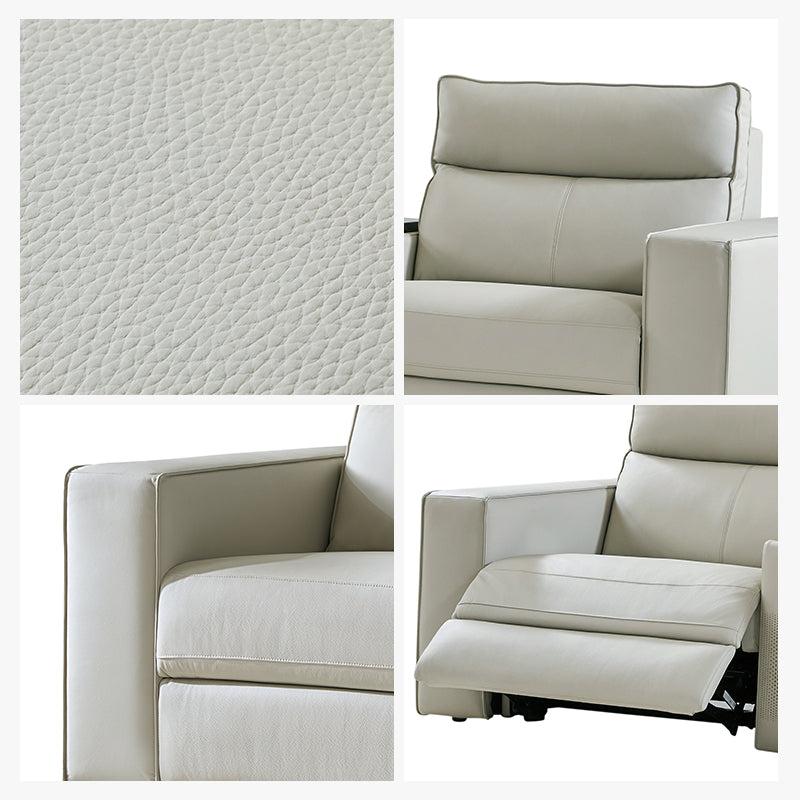 EliteNest Smart Modular Sofa with Power Recliners - Easy Assembly, Customizable Living Room Furniture for Modern Home & Entertainment Spaces