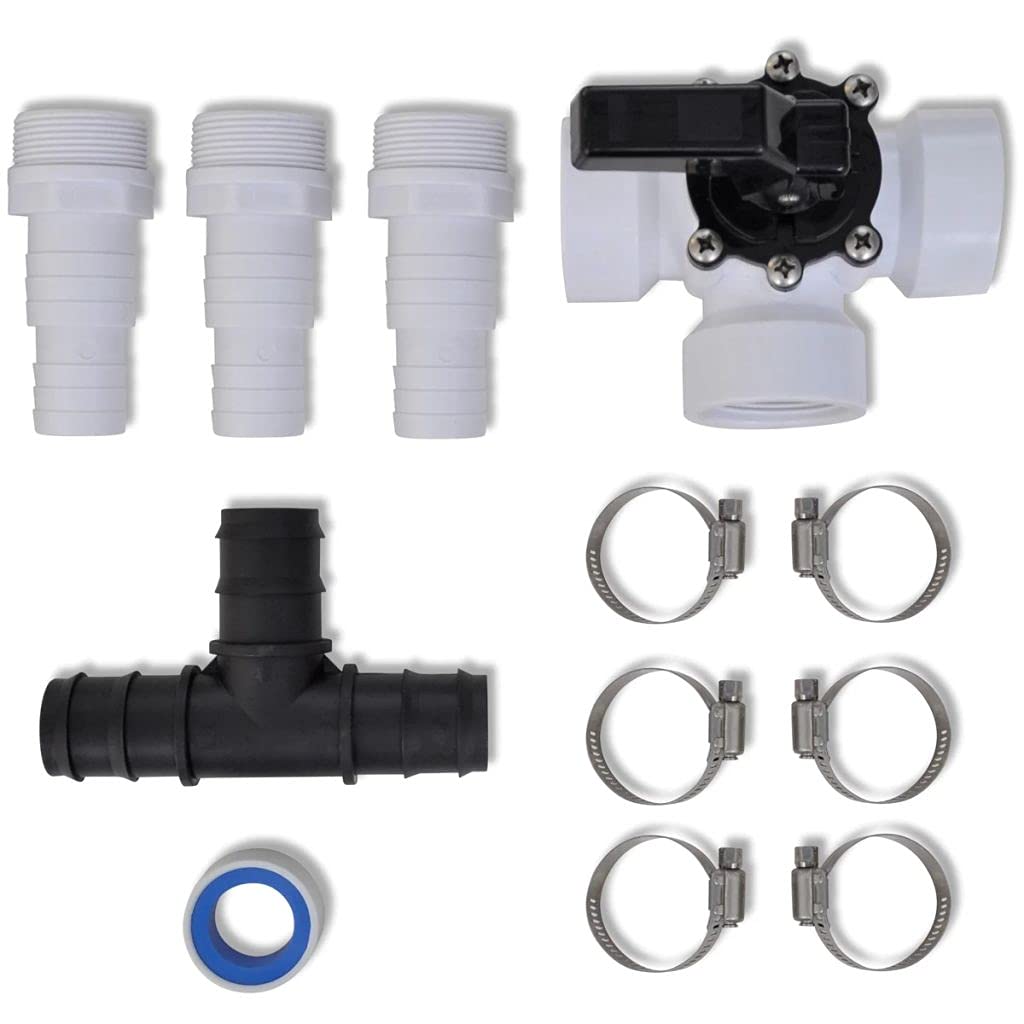 Solar Pool Heater Bypass Kit - Replacement Part for In-Ground Pools | Compatible with Multiple Solar Heaters | Easy Installation for Efficient Pool Heating System | Perfect for Backyard, Residential & Commercial Pool Maintenance