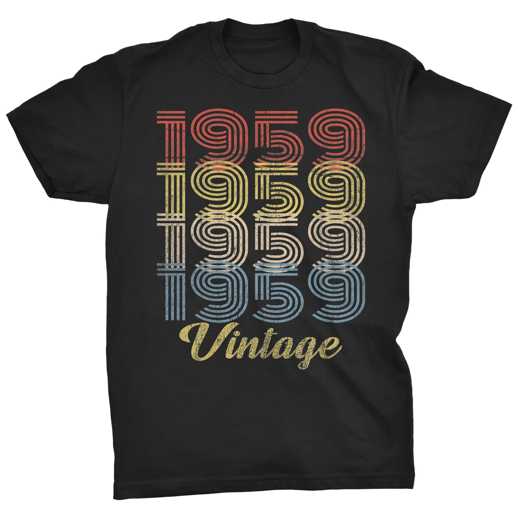 63rd Birthday Shirts for Men - 1959 Vintage Retro T-Shirt - Funny 63 Year Old Gift Idea - Perfect for Parties, Gag Gifts & Milestone Celebrations