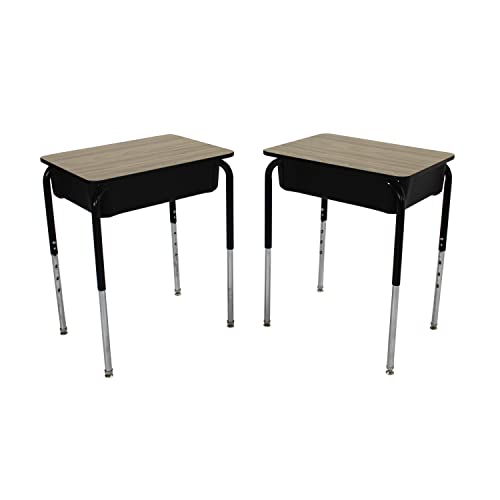 Factory Direct Partners Open Front Desk - Modern Office Reception Counter with Ginger Finish | Perfect for Corporate Lobbies, Hotel Front Desks & Business Reception Areas