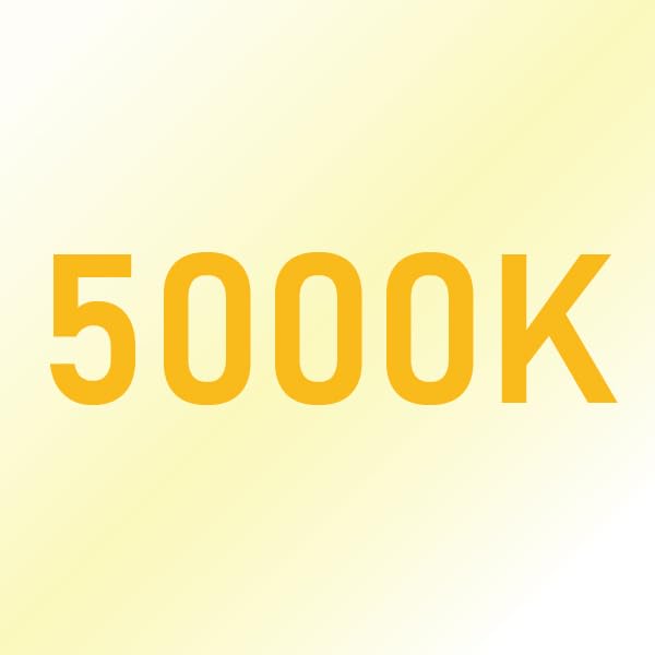 5000K