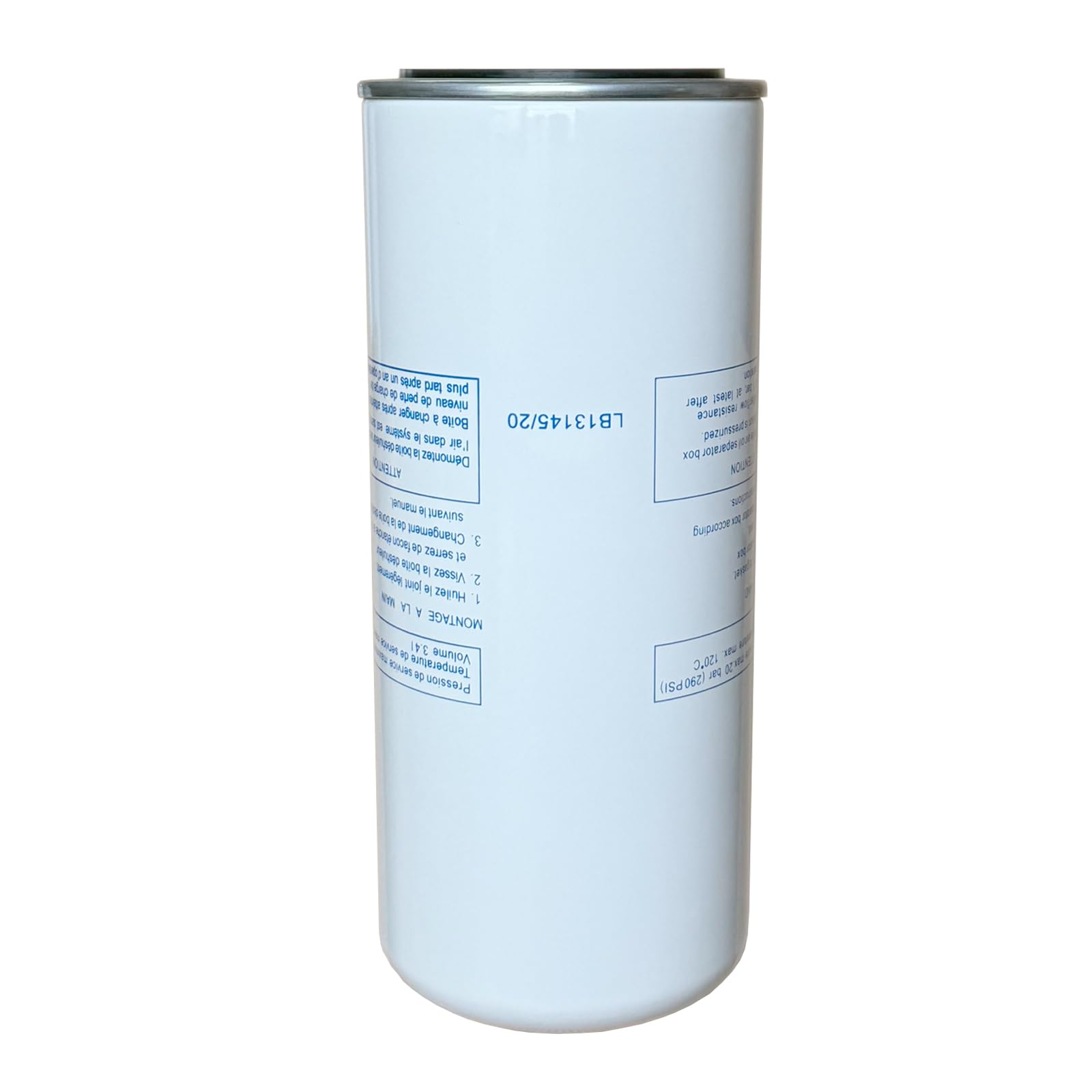 LB13145/20 Air Oil Separator Replacement for Screw Air Compressor - Compatible with 2914050100 - High Efficiency Filtration for Industrial & Workshop Use