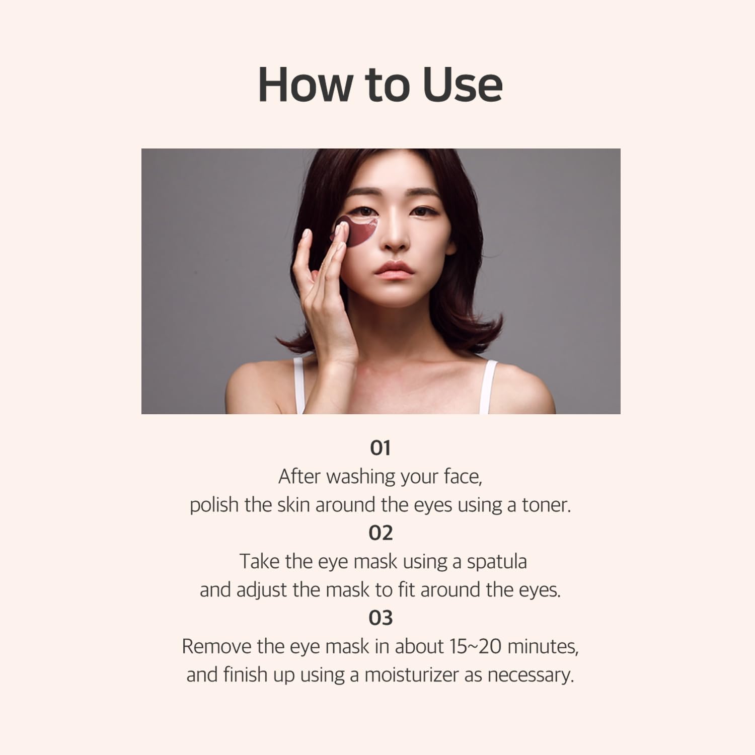 Petitfee Cocoa Hydrogel Eye Patches - 60 Pcs Dark Circle Reducing & Brightening Under Eye Treatment | Perfect for Night Routine, Travel & Post-Makeup Skin Care