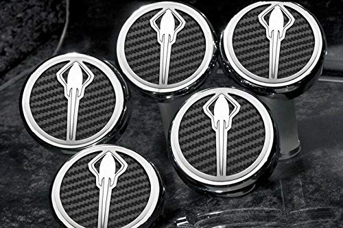2014-2019 C7 Corvette Automatic 5-Piece Engine Cap Covers Set - Carbon Fiber Stingray Emblems - Upgrade Your Corvette Engine Bay for Car Shows & Performance Enhancement