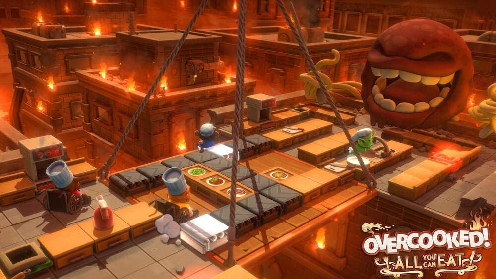 Overcooked All You Can Eat - PS5 Game (French Edition) | Fun Multiplayer Cooking Simulation for Family & Friends Game Nights