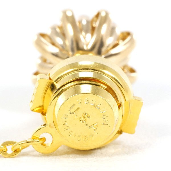 18K Yellow Gold Alloy Pearl Pin Brooch - Elegant Pearl Jewelry for Women, Perfect for Weddings, Parties & Special Occasions
