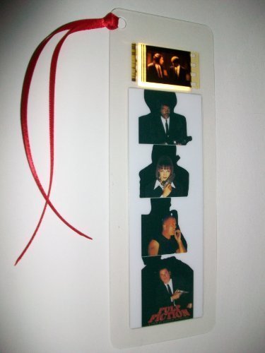 Pulp Fiction Movie Film Cell Bookmark - Authentic Memorabilia Collectible for Fans - Perfect for Books, Posters & Theater Decor