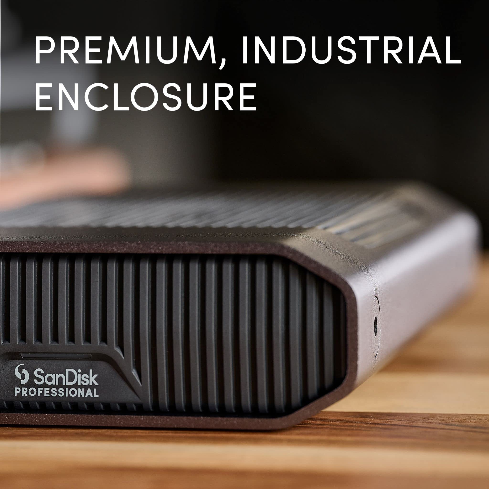 SanDisk Professional 6TB G-Drive Enterprise Class External Hard Drive - USB-C Desktop HDD with 250MB/s Speed, 7200 RPM Ultrastar for Fast Data Backup | Ideal for Creative Professionals, Video Editors & Business Storage Solutions