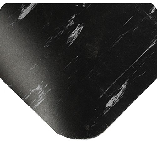 Wearwell 496.78x3x3BK UltraSoft Smart Tile Top Mat - 3'x3'x7/8