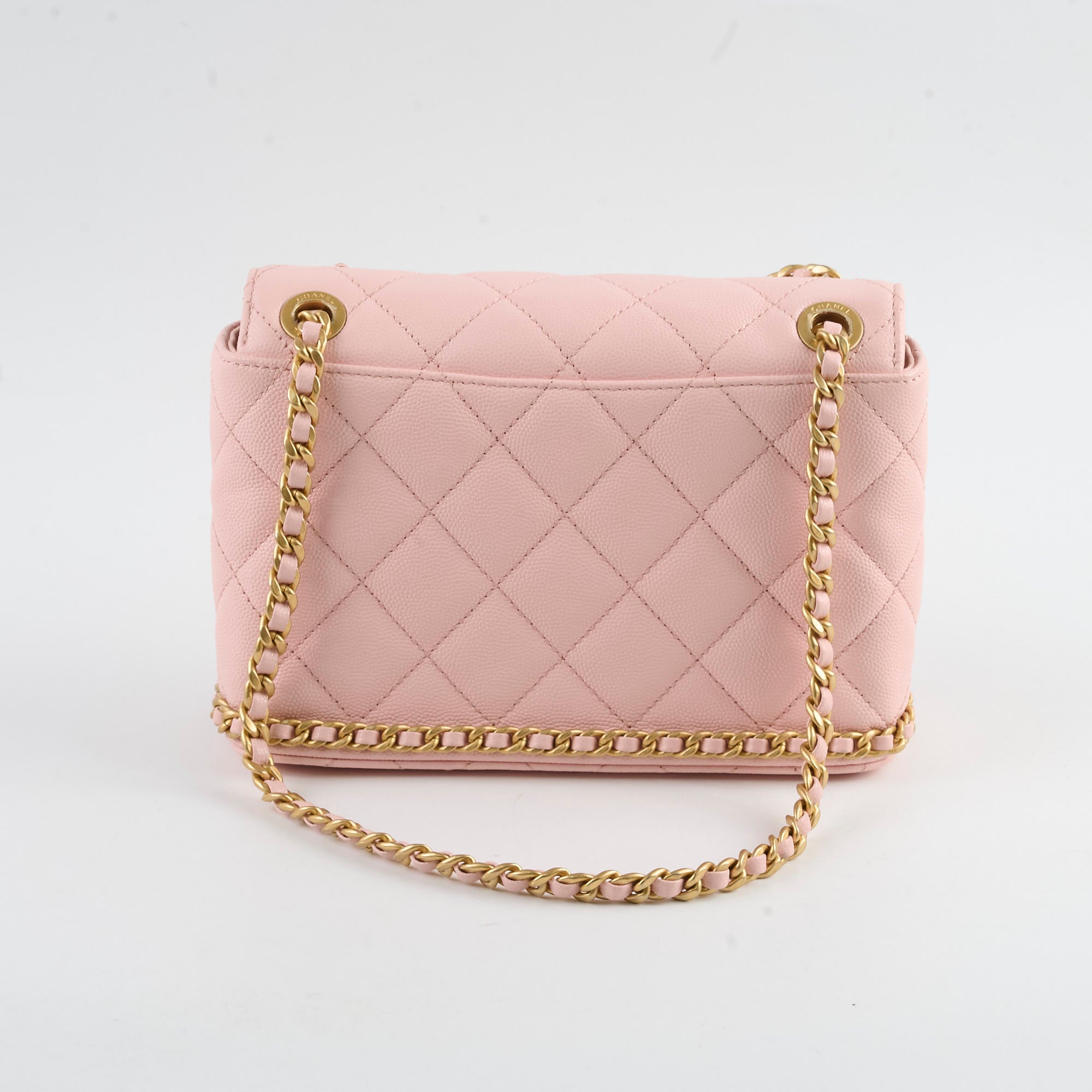 Chanel Pink Caviar Quilted Flap Bag with Microchip - Luxury Handbag for Women, Perfect for Parties, Date Nights & Special Occasions