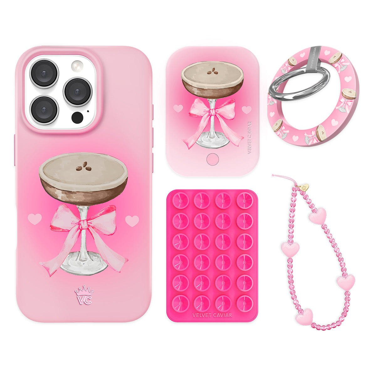 Premium Espresso Please iPhone Bundle Set - Anti-Slip Grip for Secure Hold - Perfect for Coffee Lovers & Mobile Professionals