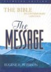 The Message Bible - Slimline Genuine Leather Edition | Compact & Durable for Daily Devotion, Travel & Gift Giving