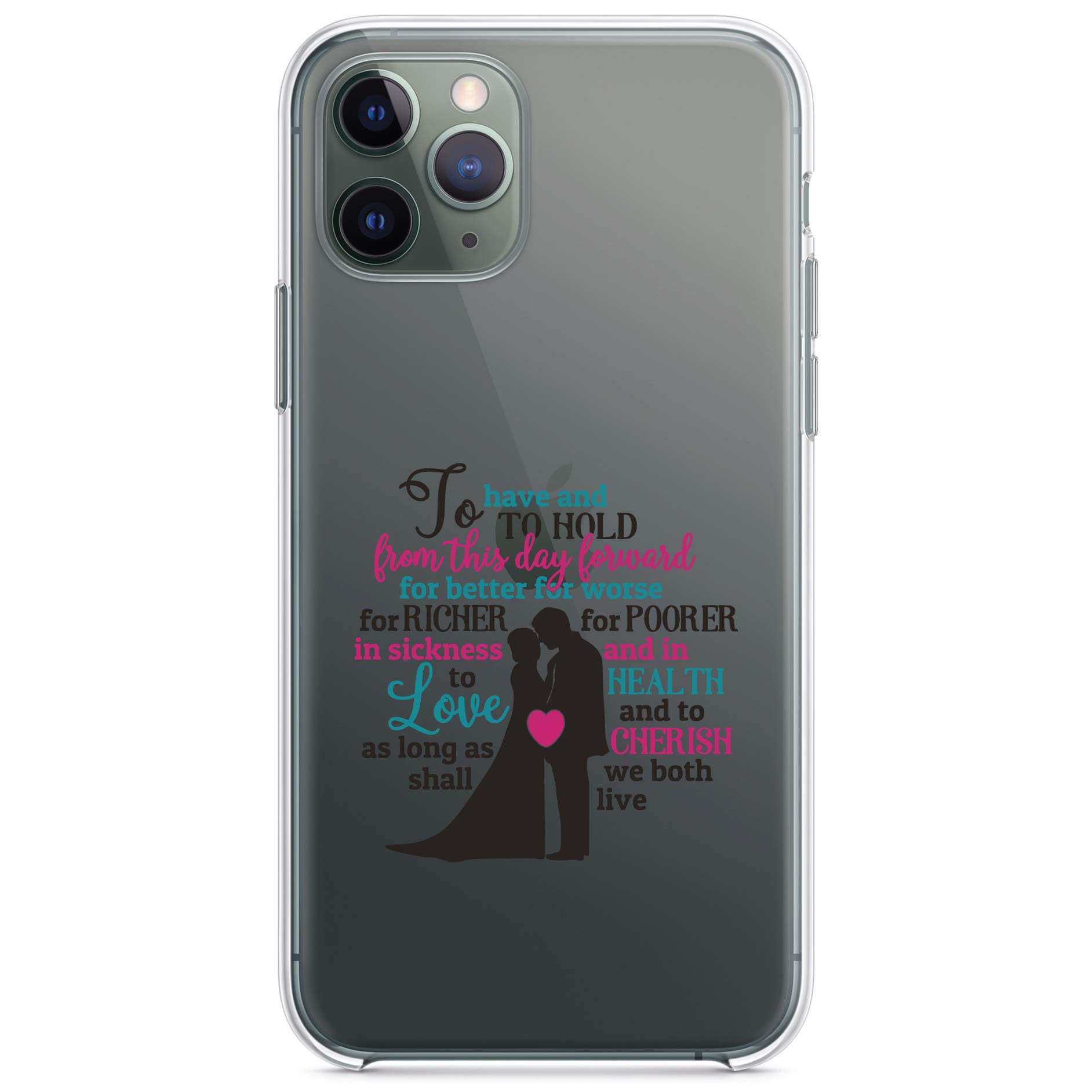 DistinctInk Clear Shockproof Hybrid Case for iPhone 13 Pro MAX (6.7 Inch) - TPU Bumper with Acrylic Back & Tempered Glass Screen Protector - Protective Phone Cover for Everyday Use, Travel, and Outdoor Activities