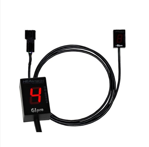 HealTech Gipro DS Series Gear Indicator for Kawasaki Z1000 (2010-2013) - Motorcycle Gear Position Display for Enhanced Riding Experience