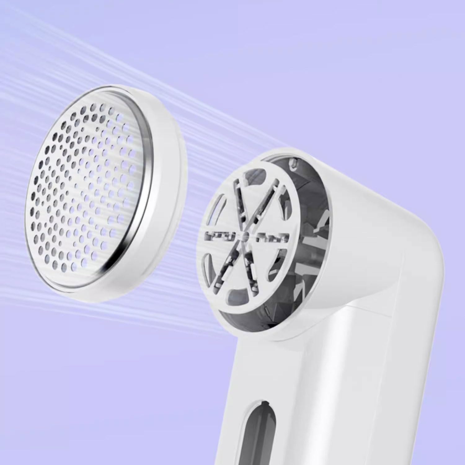 Portable Lint & Pet Hair Remover for Clothes - Reusable Fabric Shaver for Travel, Home & Office Use - Perfect for Sweaters, Couches & Car Seats