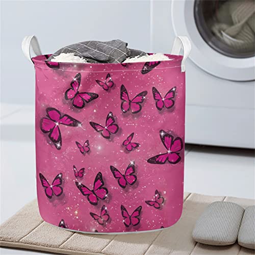 Bright Pink Butterfly