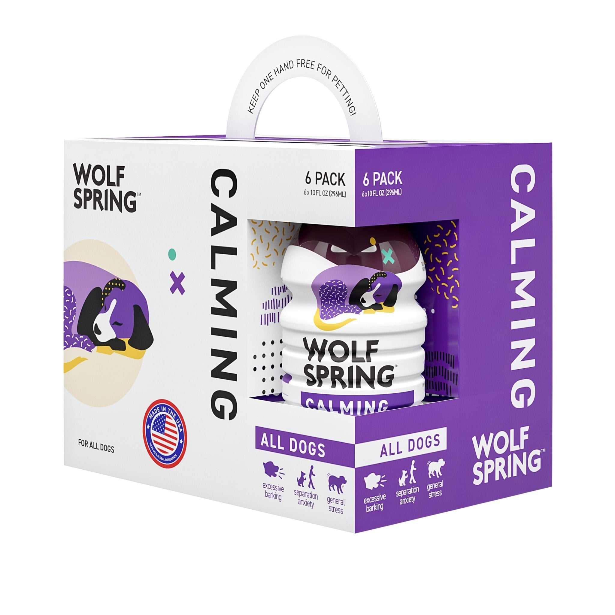 Best Calming Food Topper for Dogs - Natural Stress Relief Supplement for Anxious Pets - Perfect for Travel, Vet Visits & Thunderstorms