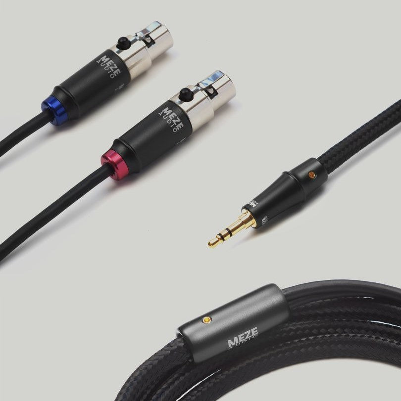 Premium Meze Mini XLR OFC Audio Cable for Elite & Empyrean Headphones - High-Quality Sound for Audiophiles & Studio Professionals