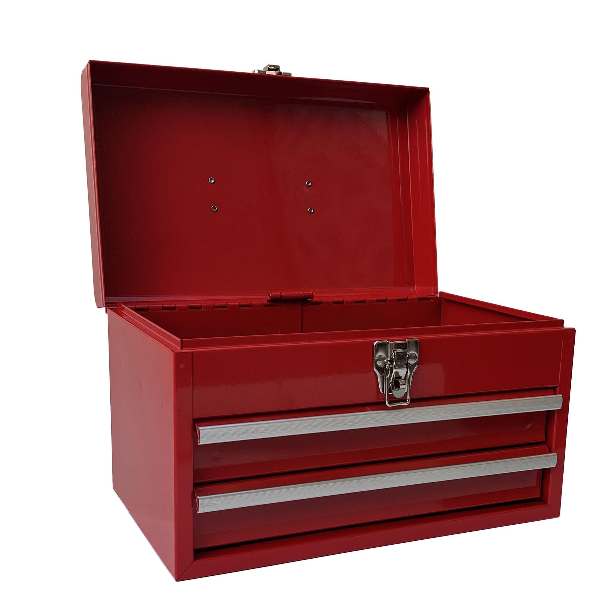 Portable Metal Tool Chest with 2 Drawers - 14