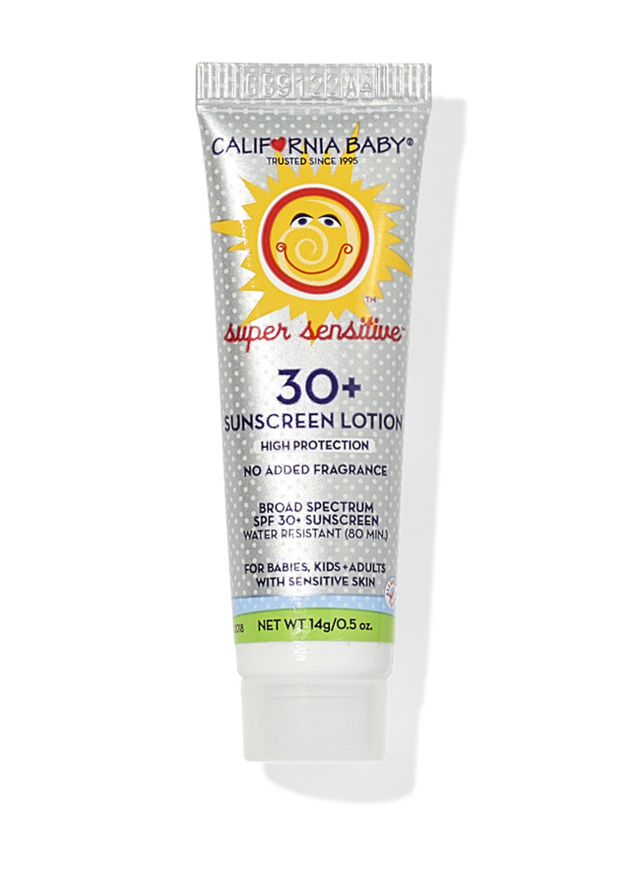 Super Sensitive SPF 30 Fragrance-Free Sunscreen for Face & Body - Gentle Protection for Sensitive Skin | Perfect for Outdoor Activities, Beach & Daily Use