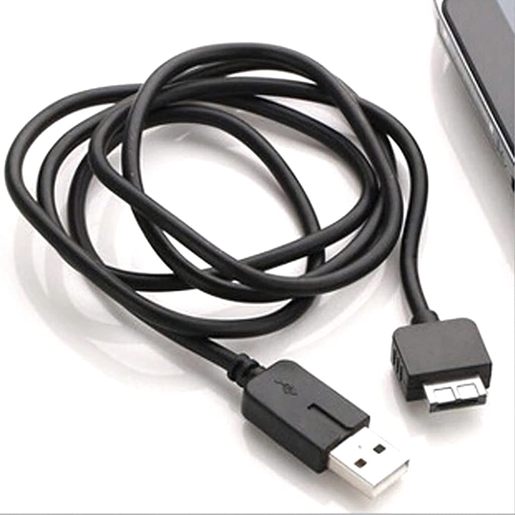 Original PSVita Charging Cable - USB Sync & Power Adapter Wire for PSV1000/PS Vita (Compatible with PSV 1000) - Perfect for Gaming, Travel & Home Charging
