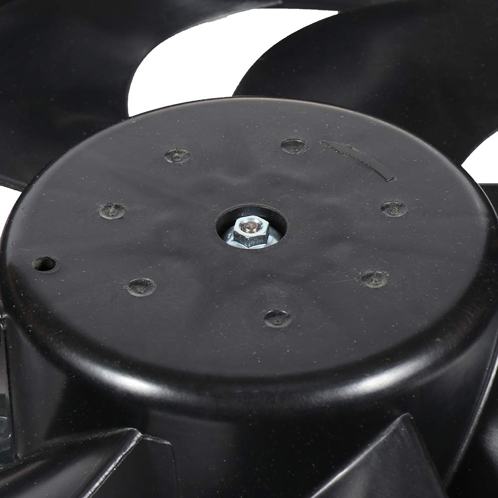 SCITOO Radiator Cooling Fan Replacement for 1998-2005 Volkswagen Beetle - Compatible with Part Numbers 620-773, 621000, 75371, FA70174, 1C0121206A/B, 1C0121207/A/B/C - Engine Cooling System Upgrade for Better Performance