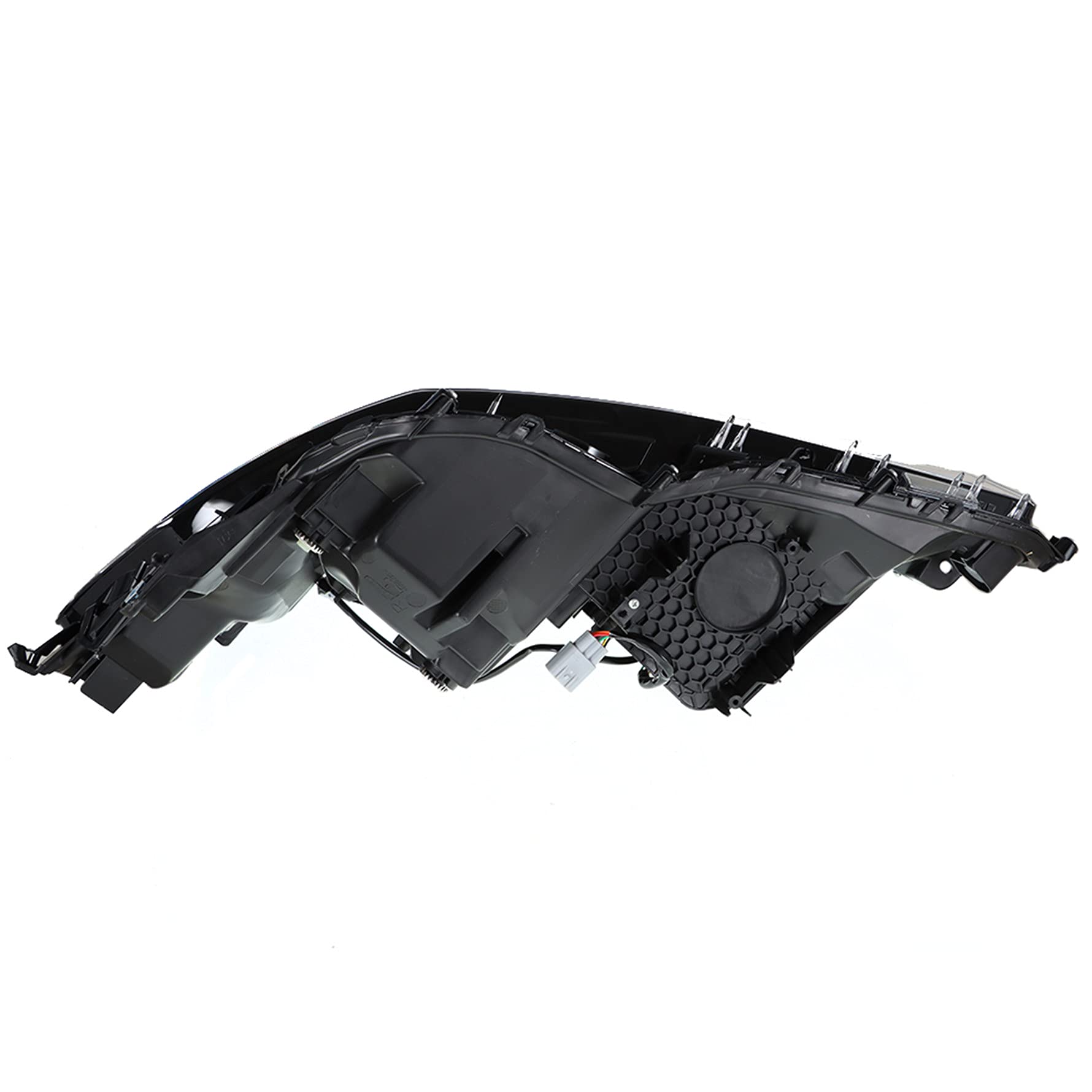 Munirater 81110-06C40 TO2503255 Black Right Front LED Projector Headlight Assembly - Replacement for 2018-2019 Toyota Camry L/LE/SE Models | Perfect for Night Driving & Enhanced Visibility