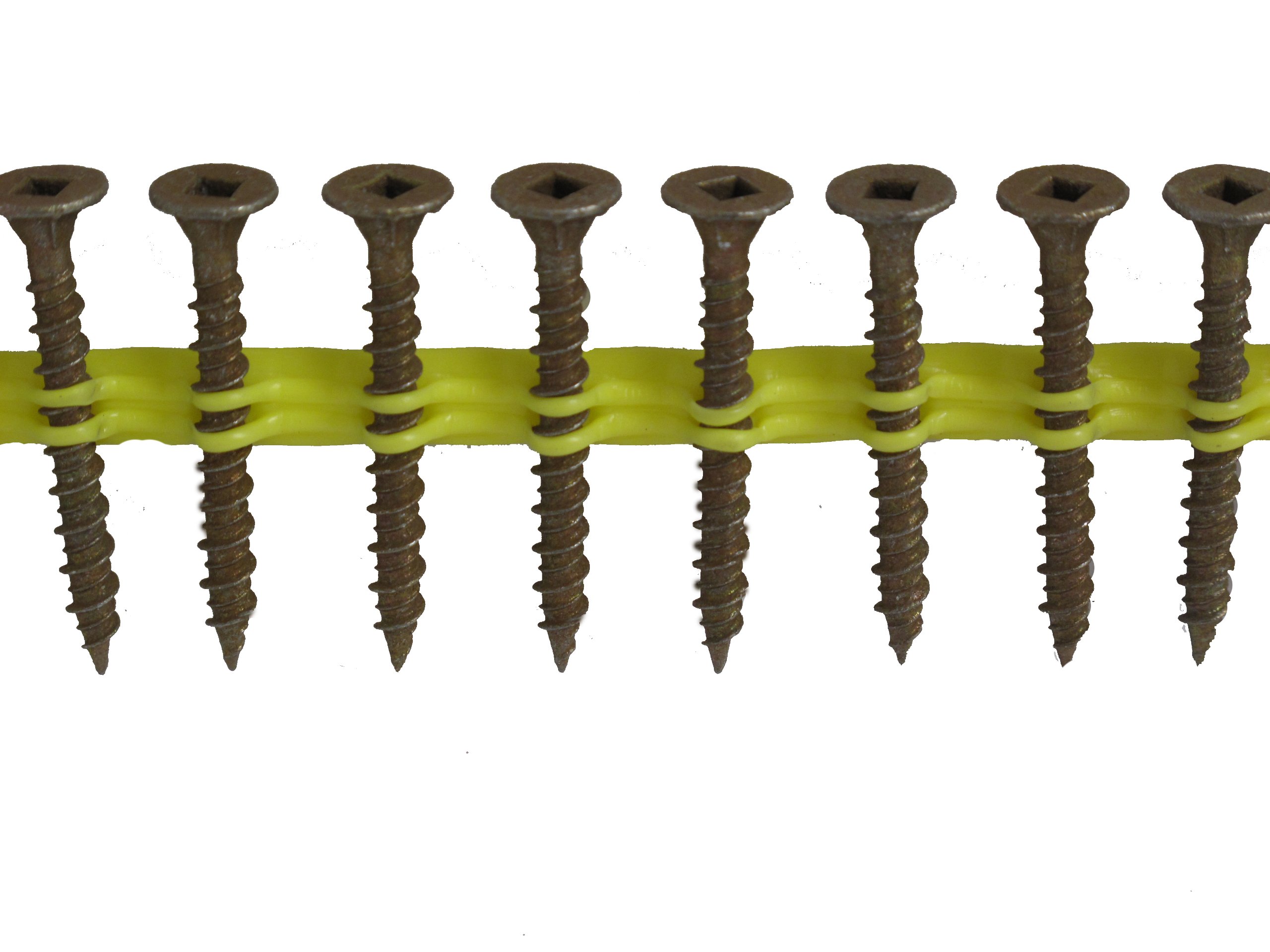 Simpson Strong-Tie CB3BLG114S #10 x 1-1/4 Inch Collated Fiber-Cement Board Screws (1500 Count) - Perfect for Roofing, Siding & Exterior Sheathing Projects