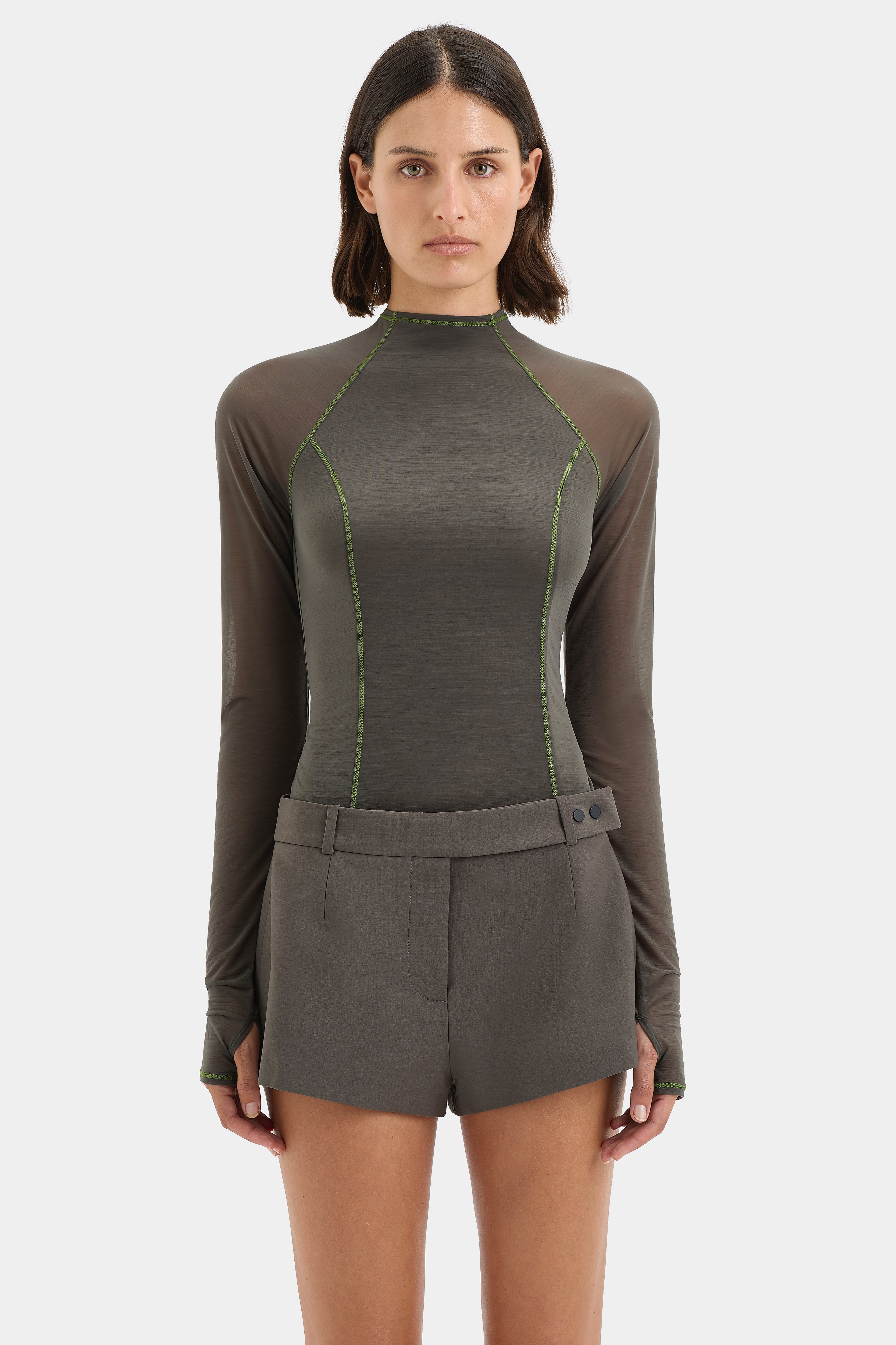 Organic Amaranth Long Sleeve T-Shirt for Women - Soft Cotton Comfort Fit Casual Top - Perfect for Yoga, Workouts & Everyday Wear